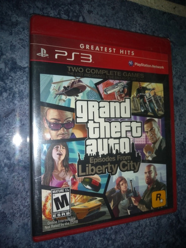 Playstation 3 Grand Theft Auto Episode From Liberty City 