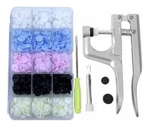 Comprar Broches A Presión 12mm Kit Herramienta Merceria Para Ropa 