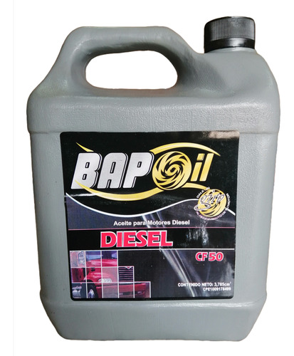 Aceite Bapoil Para Motores Diesel Cf-50 