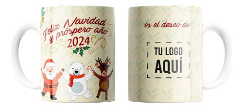 Plantillas Sublimar Tazas Navidad Año Nuevo / Diseños