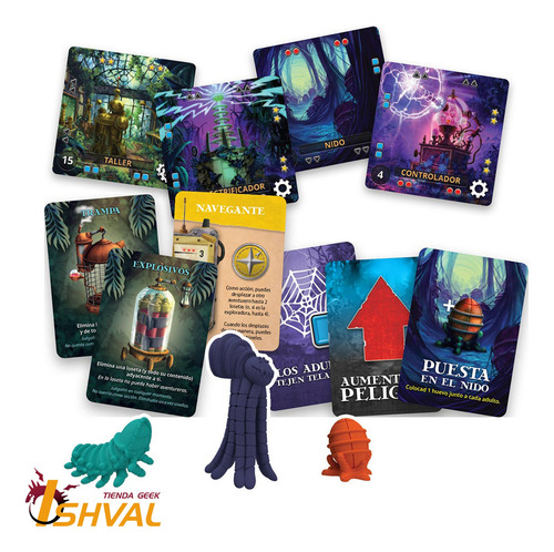 La Selva Prohibida - Juego De Mesa En Español - Devir