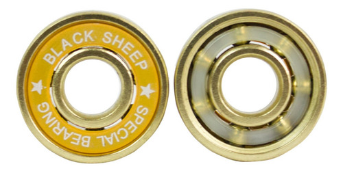 Imagem 3 de 6 de Rolamento De Skate Black Sheep Gold Profissional