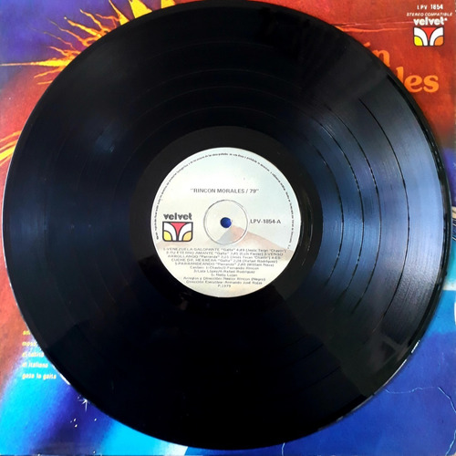 Disco Lp Rincón Morales 1979 - Venezuela Galopante (Usado)