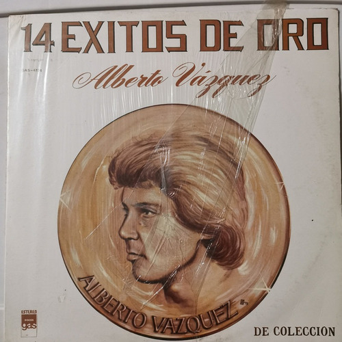Disco Lp: Alberto Vazquez- 14 Exitos De Oro,n