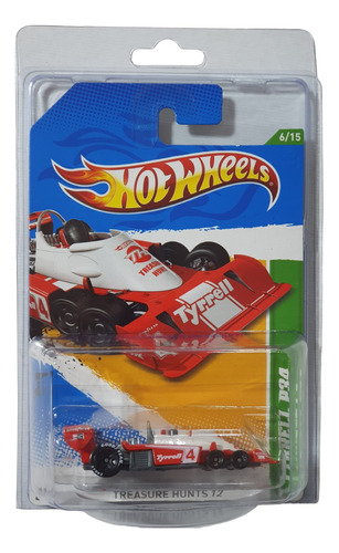 Hot Wheels Tyrrell P34 Treasure Hunt 2012 Th 6 Llanta 56/247