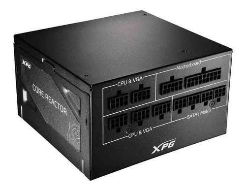 XPG Core Reactor 850 W Modular - Negro - 100V/240V Plus Gold