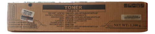 Toner Negro Compatible Ricoh Aficio 1060/2075/2051-sp Negro