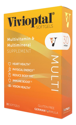 Vivioptal Multi Multivitamínico Alemán 30 Cápsulas Blandas