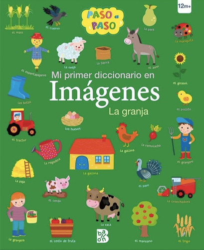 Libro Mi Primer Dicconario En Imagenes - La Granja, De Vvaa. Editorial Ballon, Tapa Dura, Edición 1 En Español, 2023