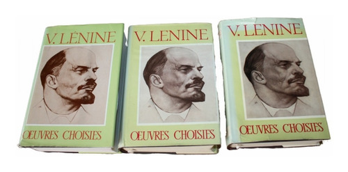 V. Lenine  Lenin - Oeuvres Choisies 3 Tomos - T/dura Frances