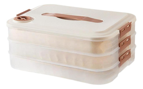 Contenedor De Almacenamiento De Alimentos, Caja Tres Capas