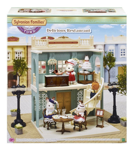 Sylvanian Families Restaurante Set Juguete + Accesorios Ax ®