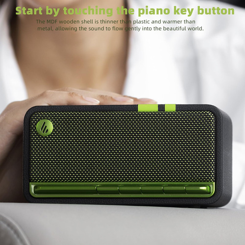 Altavoz Bluetooth Edifier Retro Wood 20w Stereo Sound Negro