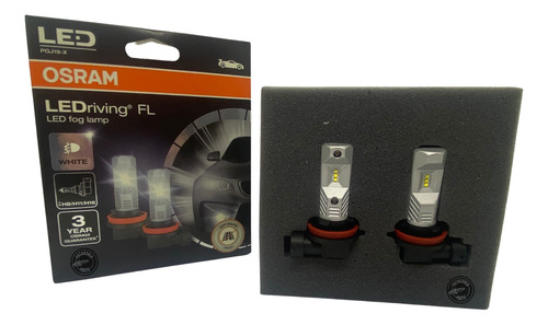 Cree Led H8 H11 H16 Osram Antinieblas Fog Lamp 6000k X2