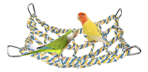 Nn Estructura Cuerda Para Mascotas Y Aves, Red Amarillo