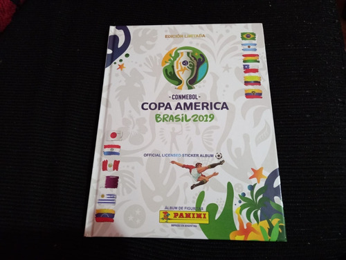 Album Copa America 2019 Tapa Dura Completo Impecable