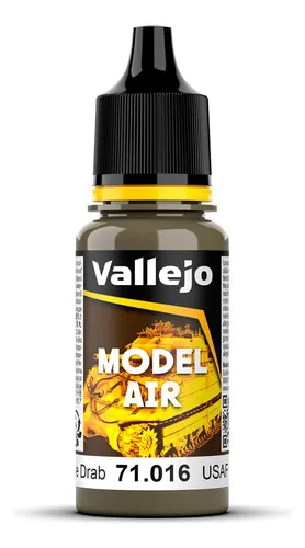Vallejo Pintura Model Air Usaf Verde Oliva 17 Ml. Macrotec