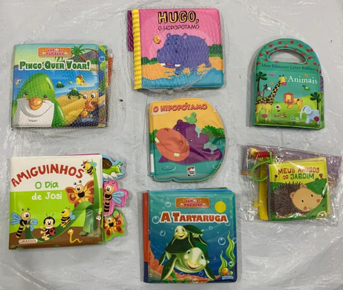 Livros Plasticos Infantis Para Banhos Fundo Do Mar Pati Out