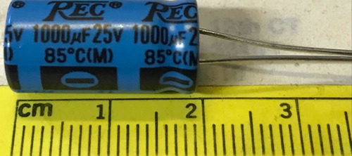 Condensador Electrolitico Vertical 1000mf 25v Ceva10 1000uf