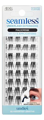 Ardell Extensões De Cílios Refil Faux Mink Pacote 32un