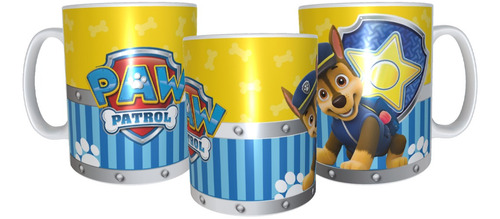 Taza Dibujos Paw Patrol C/caja Diseños#01 Patrulla Canina