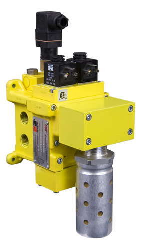 Valvula Seguraça Dm1c Tn2, 3/8'' Bsp, 24vdc C/ Silenciador