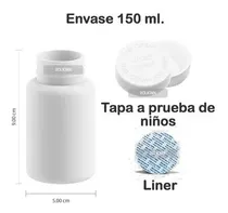 Comprar 10 Frasco Bote Envases Capsulero Botecitos 150 Ml Capsulas