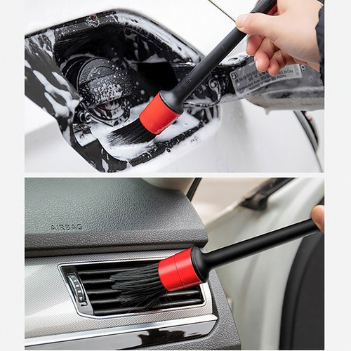 Cepillos De Limpieza De Auto, Juego De 5 Cepillos Suaves