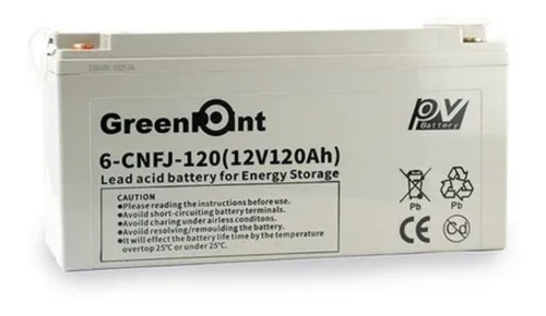 Bateria De 100a 12v Gel Ciclo Greenpoint