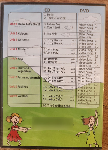 Libro De Inglés Para Niños Con Dvd Interactivo. The Red Book
