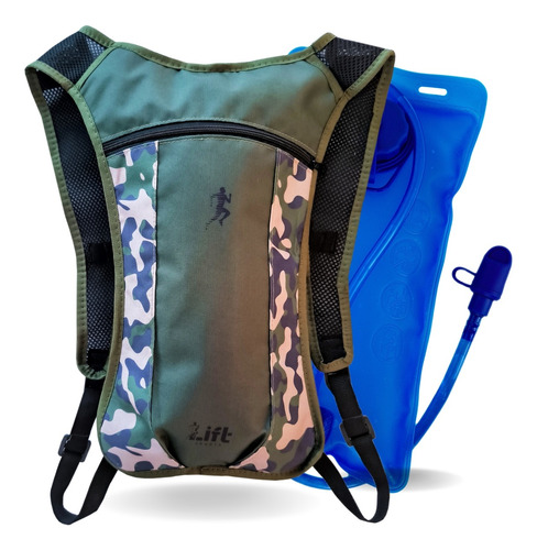 Mochila Hidratação Tipo Camelbak Camuflada Térmica Tática