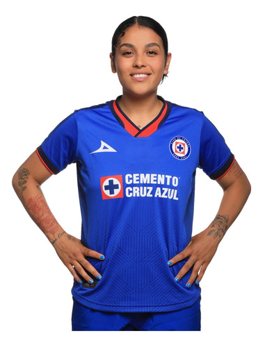 Jersey Local Cruz Azul Para Mujer 2023-2024