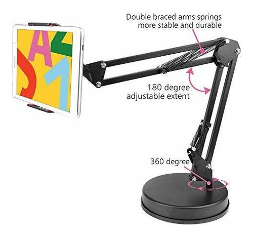 Soporte Para Video Telefono Brazo Articulado Mesa Base