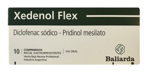 Xenedol® Flex X 10 Comprimidos