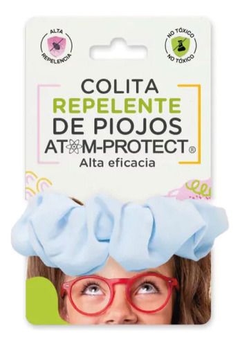 Atom Protect Colita Repelente De Piojos X1 Celeste