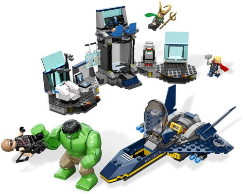 Advanger Hulk Thor Tipo Lego 389 Pcs