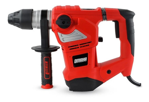 Imagen 1 de 10 de Rotomartillo electroneumático Omaha RM-36PLUS rojo frecuencia de 50Hz con 1800W de potencia 220V-230V