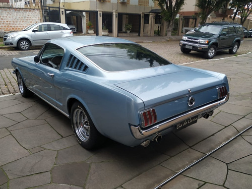 Imagem 5 de 15 de Mustang Fastback 1965, Placa Preta Em Exepcional Estado