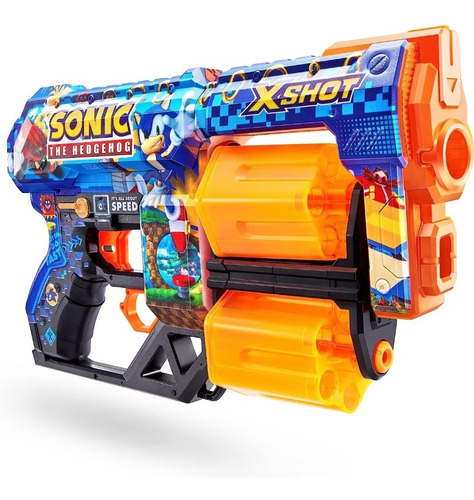 Pistola De Dardos De Sonic Original 