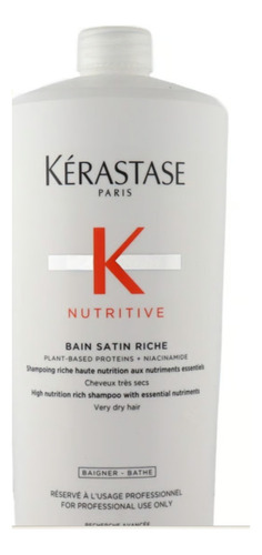 Bain Satin Riche Kerastase 1000ml - mL a $360