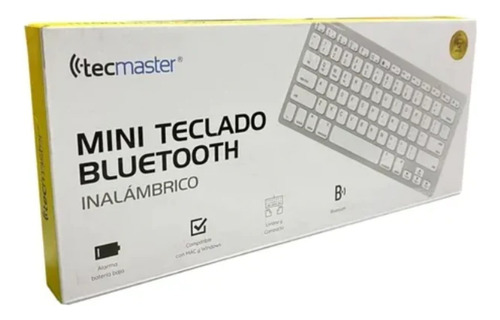 Mini Teclado Inalambrico Tecmaster
