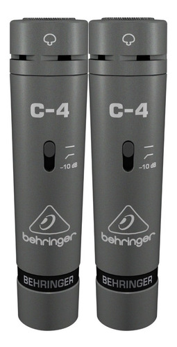 Microfono Behringer C4 Condensador De Estudio (par)