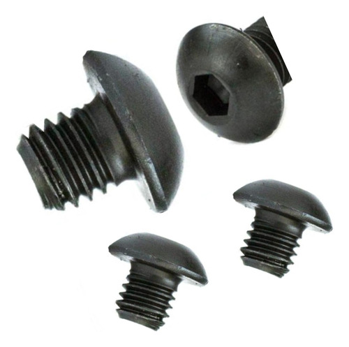 Parafuso Cabeça Abaulada M2.5 X 6 Mm - 10 Parafusinhos