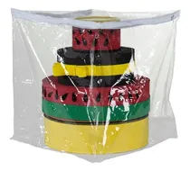 Comprar Kit 5 Sacos Organizadores Multiuso Guarda Roupa Pvc E Ziper