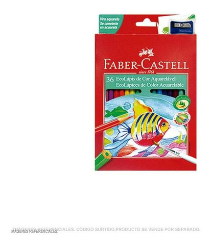 Color Acuarelable X 36l Faber Castell