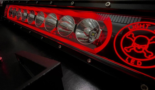 Imagen 1 de 6 de Barra Led Fondo De Color R/b 20 Pulgadas Cree