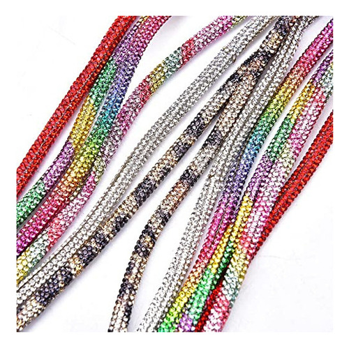 Cuerda De Cadena Con Diamantes De Imitación De Cristal Bril