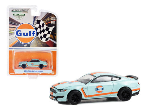 Greenlight 2020 Ford Shelby Gt350 Gulf 1/64 Hobby Exclusive