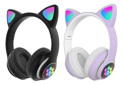 Audífonos Inalámbricos Cat Ear Para Xiaomi Ios, Paquete De 2