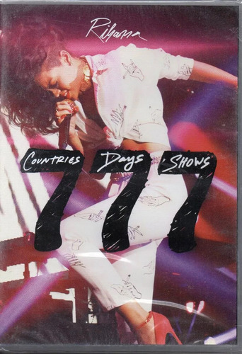 DVD de los shows de Rihanna 777 Countries Days